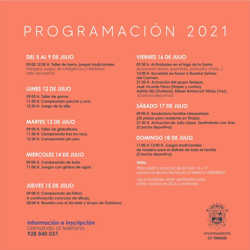 AAFF RRSS FIESTA DE LA SANTA FEEED PROGRAMA