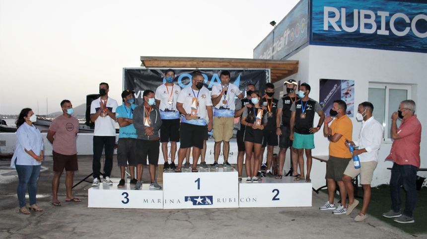 Podio I Copa Vela Latina del Sur