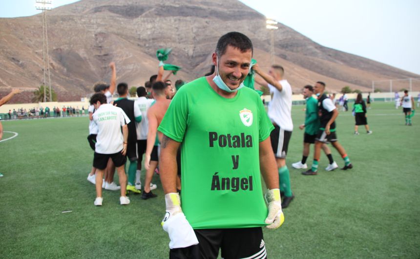 Floro portero héroe del Yaiza