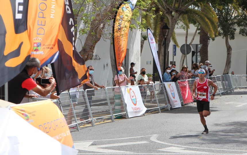 Aitor Navarro, ganador trail 21 km