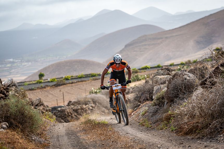 Samuel Rodríguez, ganador MTB 45 km