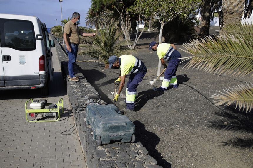 REPOSICIOìN CABLES COSTA TEGUISE 1