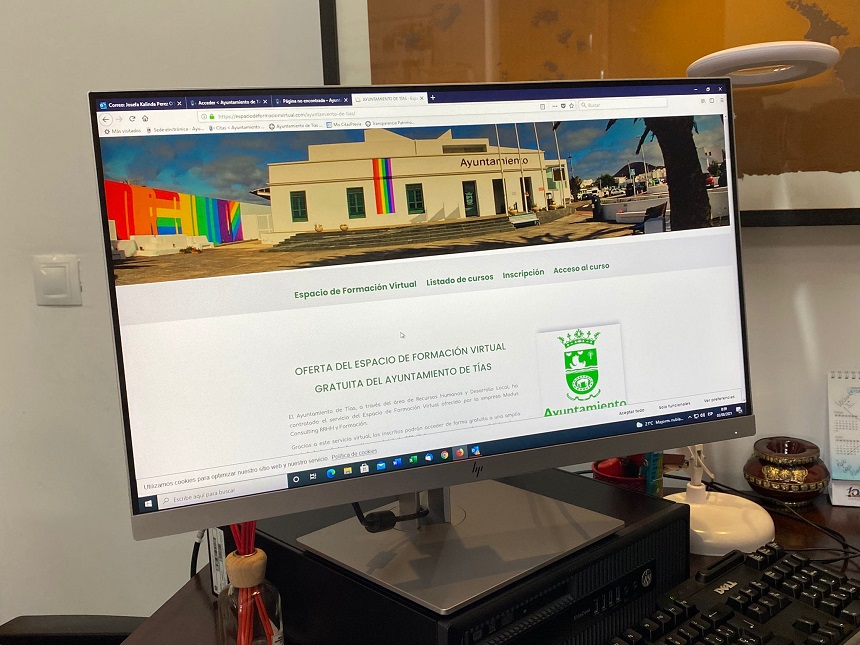 foto para curso de formación virtual