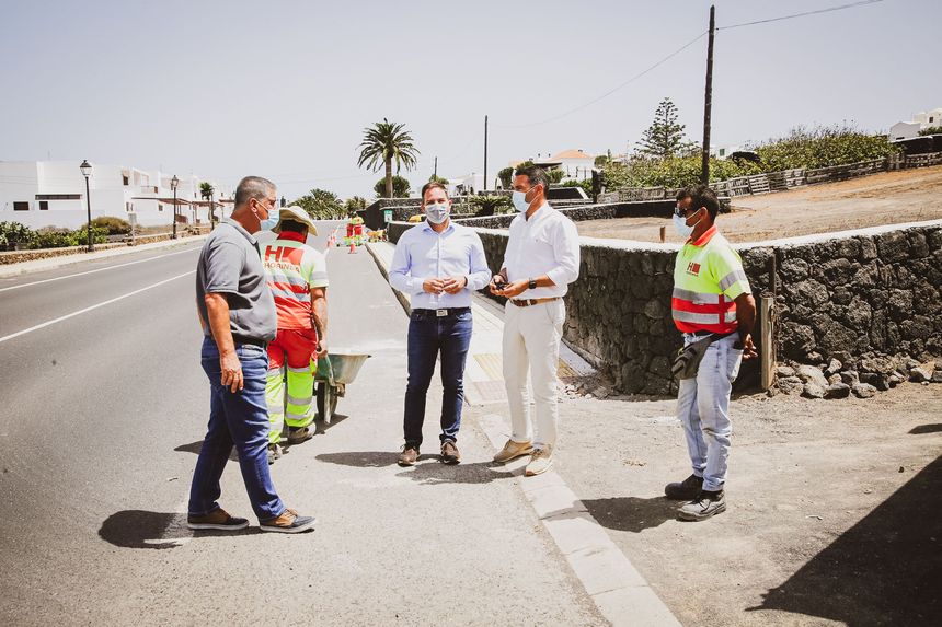 OBRA ENTRADA LA VILLA TEGUISE 1