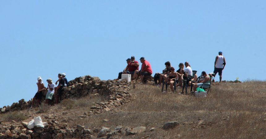 afición en Las Casitas