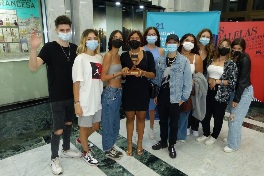 alumnos-as de 1º Artes Escénicas Pancho Lasso