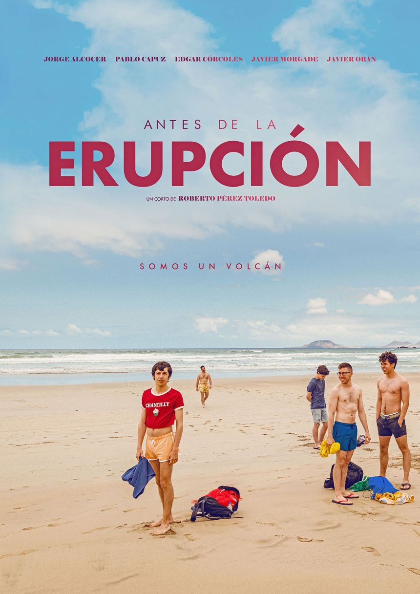 Antes de la erupción Poster