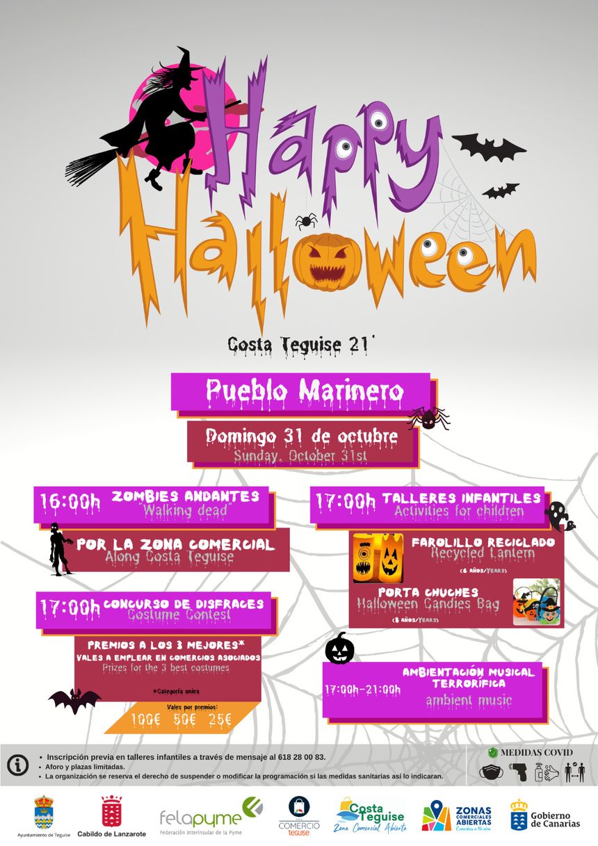 HAPPY HALLOWEEN TEGUISE 2021