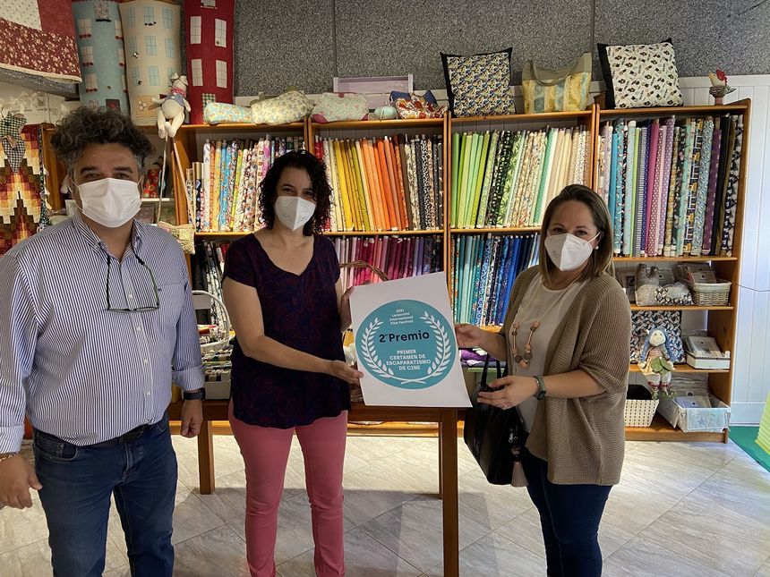 Armando Santana, propietaria de Entremanos y Carmen Guadalupe