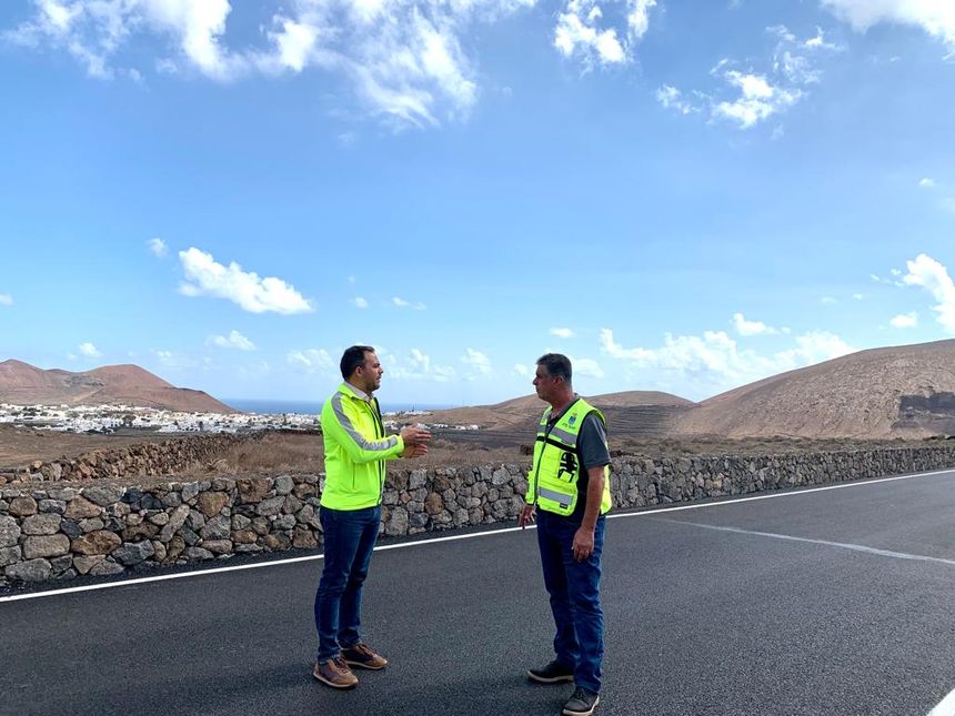 FINAL OBRA CARRETERA STA MARGARITA TEGUISE 2