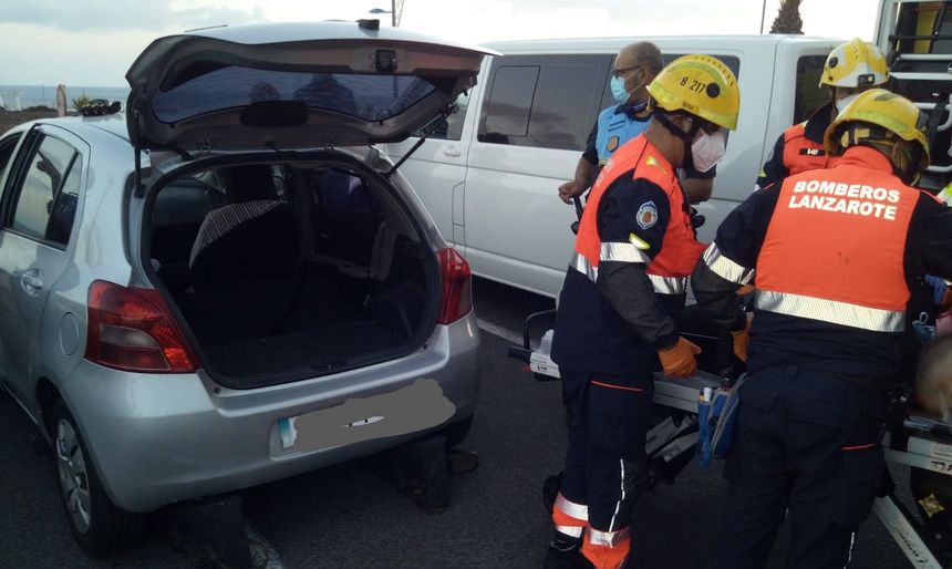 Imagen del accidente