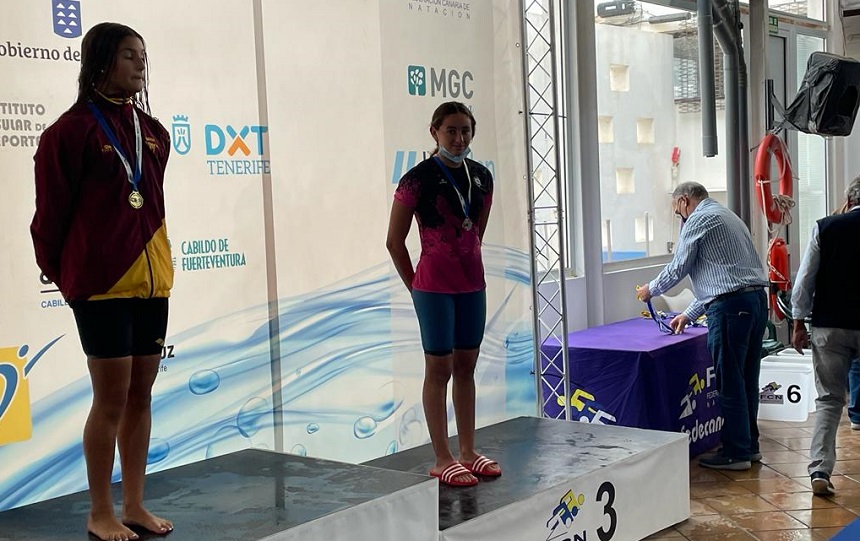 Foto Maria Barrios 100m L Bronce