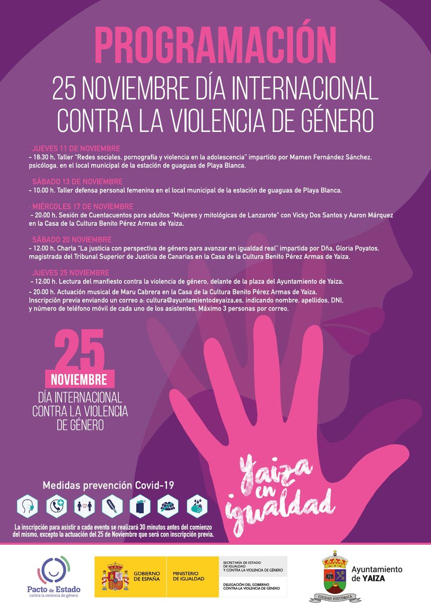 Programa de Yaiza 25N