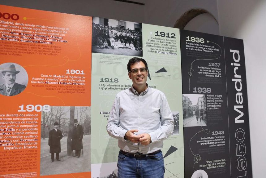 Exposición Ángel Guerra, un escritor de Lanzarote 11.