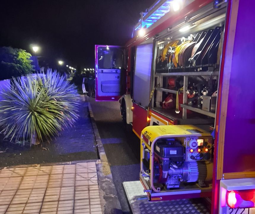 bomberos camión