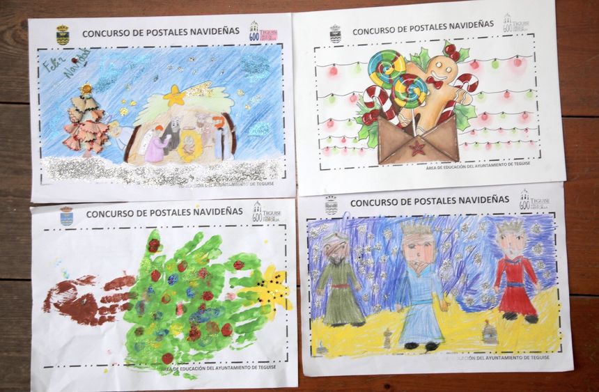 POSTALES NAVIDAD TEGUISE 2021