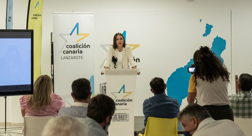 Imagen de archivo de una asamblea celebrada en Arrecife.