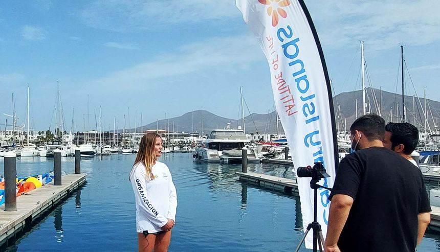 Kahena Kunze (BRA) inaugura la segunda edición de la Lanzarote International Regatta (1)