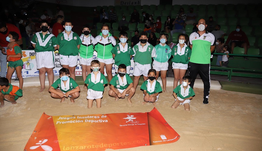 Equipo representante de Teguise.