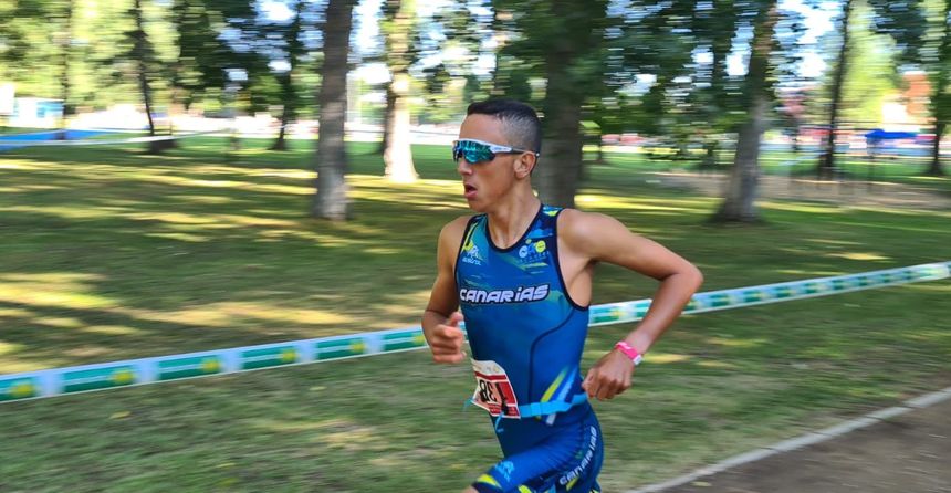 Yerove Rodríguez, seleccionado en Triatlón por Canarias
