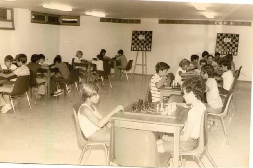 Imágenes del antiguo Centro Insular de Ajedrez.