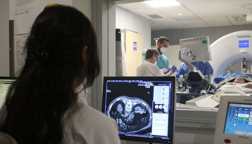 Imagen de uno de los procedimientos