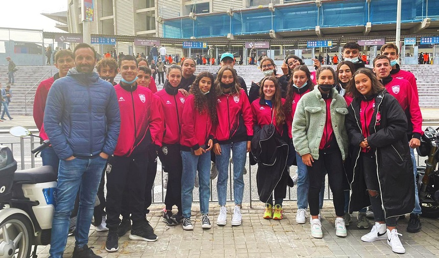 Componentes del club ESNA desplazados al Trofeo Sant Jordi.