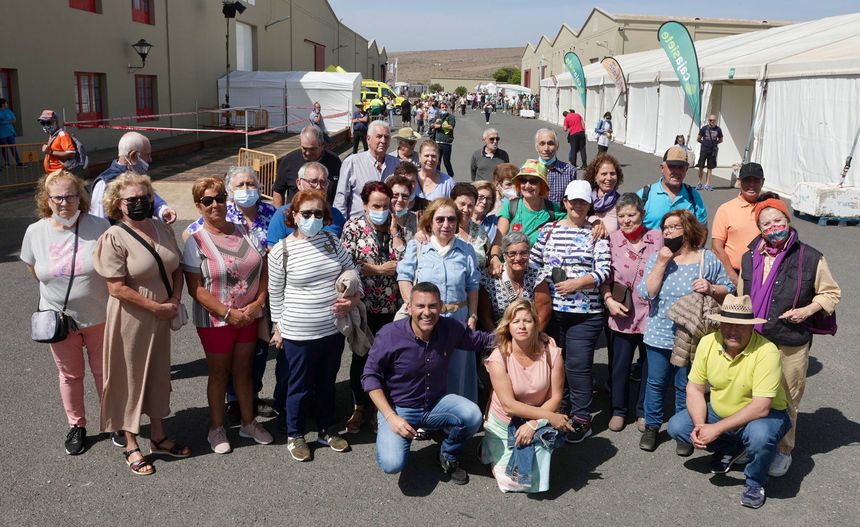 VISITA MAYORES FERIA TEGUISE 1