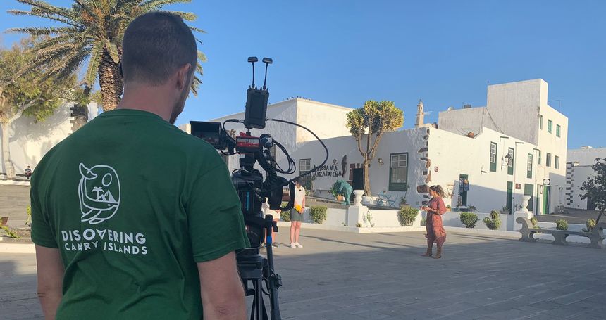 Pilar Rubio en un momento de la grabación del programa