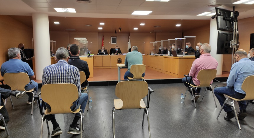 Jacobo Lemes durante su intervención en el caso Montecarlo
