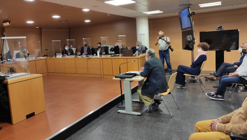 José Manuel Cardona durante su declaración como testigo en el caso Montecarlo.