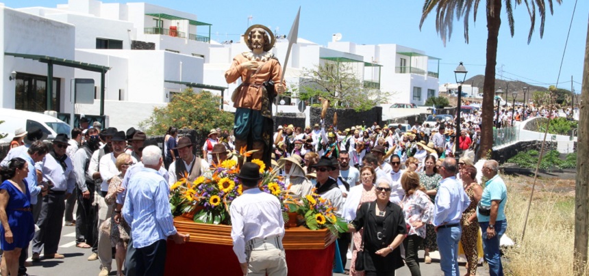 Procesión - Romería de honra a San Isidro Labrador.