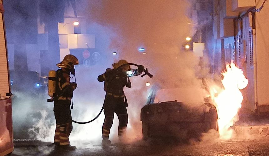 actuación bomberos
