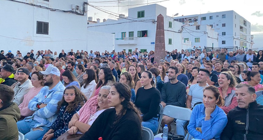 Público presente en Valterra durante la actuación de Kike Pérez.