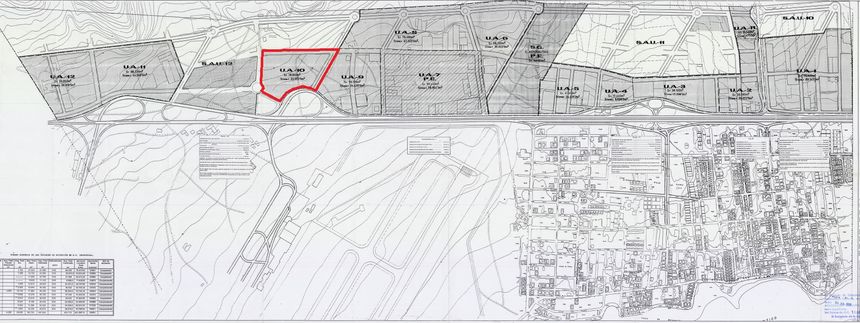Plano general Zona industrial