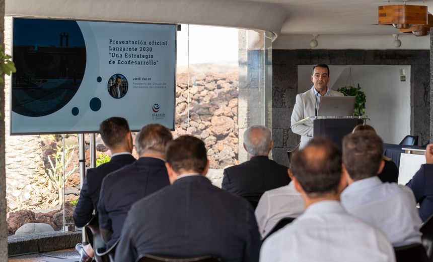 Presentación Lanzarote 2030 José Valle