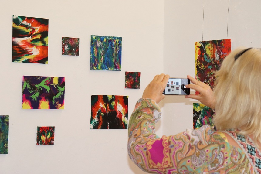 Imagen de la exposición del Festival Internacional de Arte Contemporáneo Lacuna Festivals