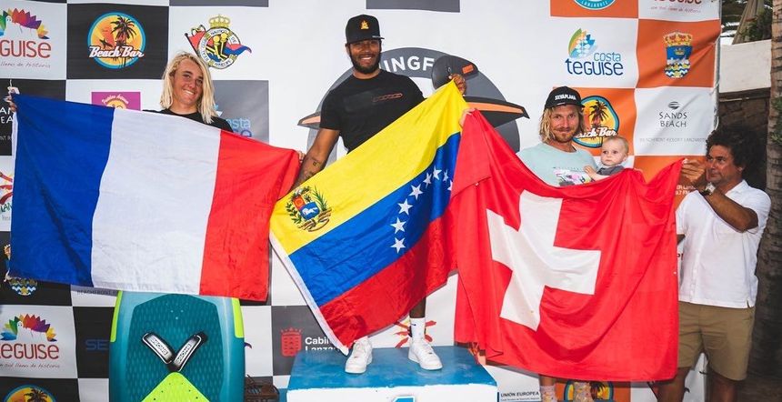 Podium masculino
