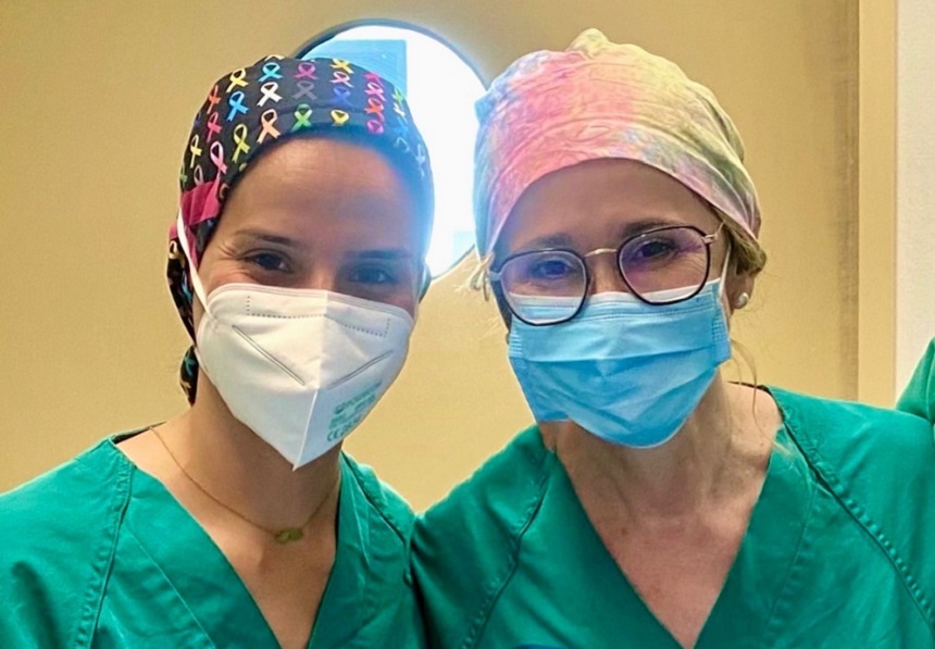 Imagen del equipo del Hospital.