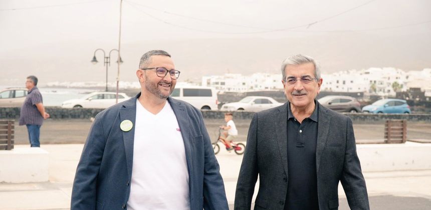 Marcos Lemes y Román Rodríguez