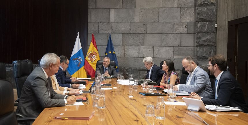 Imagen de la reunión del Consejo de Gobierno de este jueves
