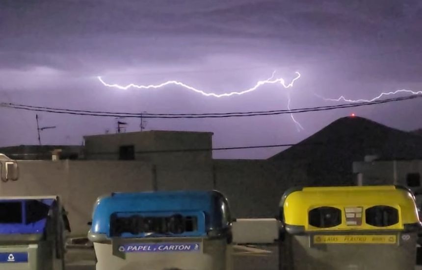 Imagen de otro de los rayos