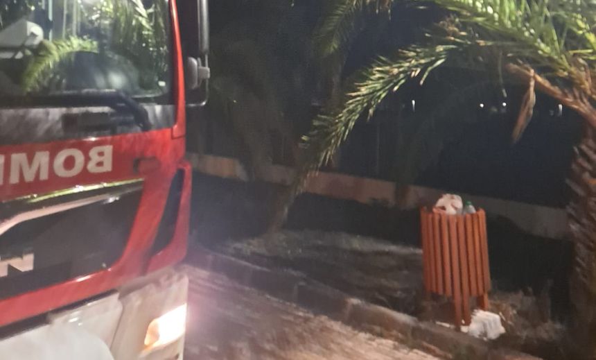 Incendio farola