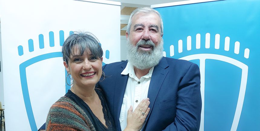 Leticia Padilla y Ramiro Muñoz