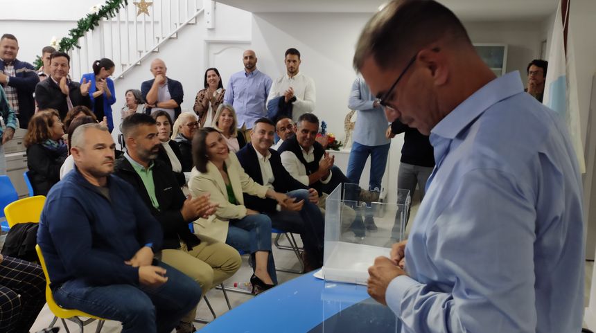 Momento de la votación