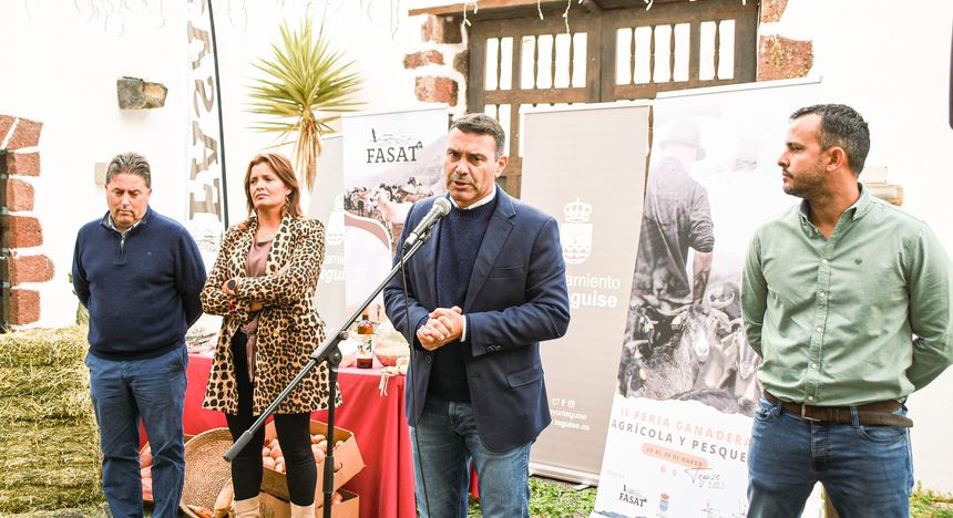 PRESENTACION FERIA GANADERA, AGRÍCOLA Y PESQUERA TEGUISE 2