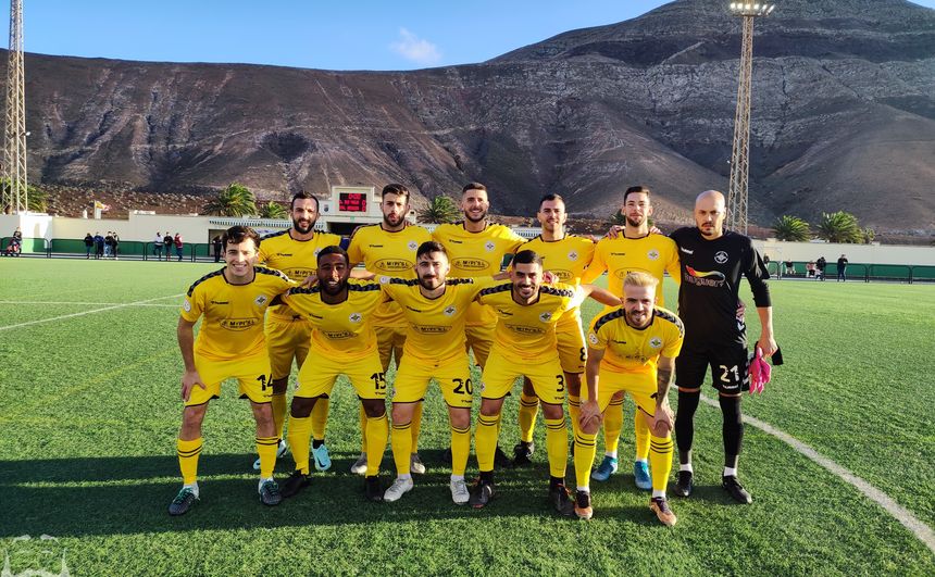 Imagen de los jugadores del Santa Brígida