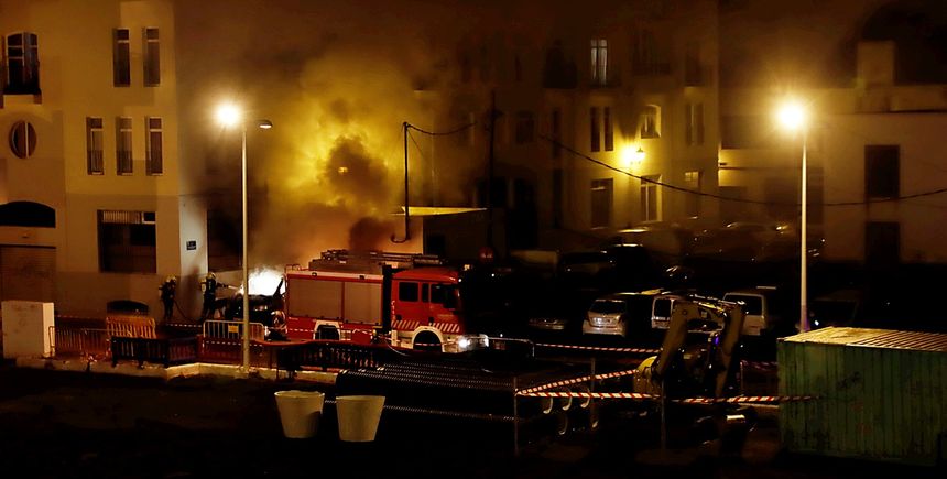 La rápida actuación de los bomberos evitó que se produjeran daños mucho peores