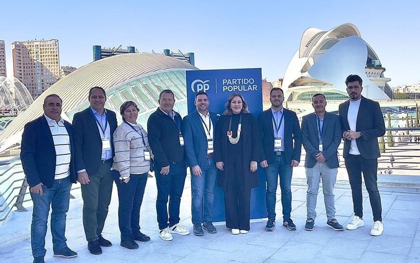 La representación lanzaroteña este fin de semana en Valencia