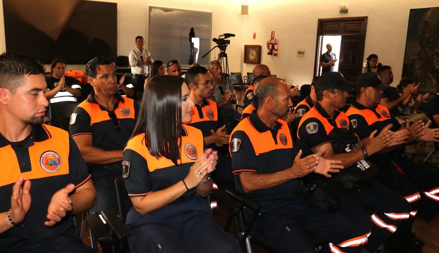 Acto en la Casa de la Cultura